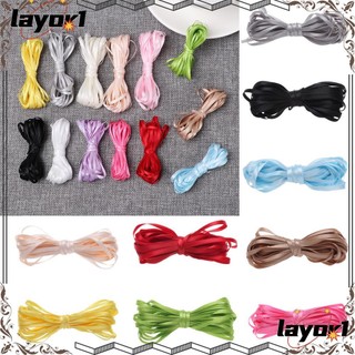 Dây Ruy Băng Lụa Trang Trí Tiệc Cưới Rộng 3mm Dài 5M