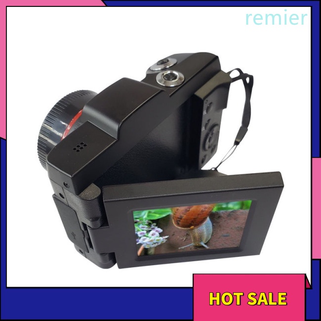 Máy ảnh chuyên nghiệp re màn hình 2,4-inch máy ảnh zoom full hd kỹ thuật số 1080p 16x