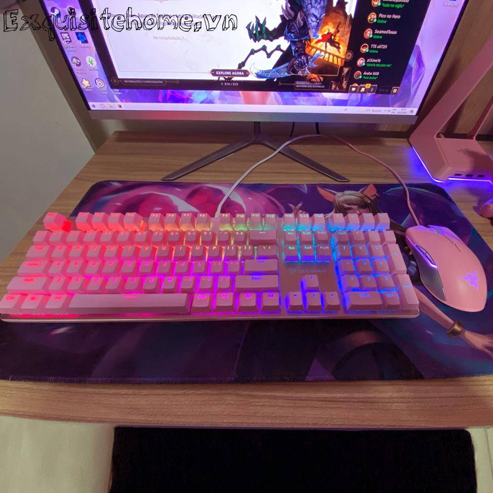 104 cái bàn phím cơ đa năng keycaps pc máy tính xách tay bakclit key cap set