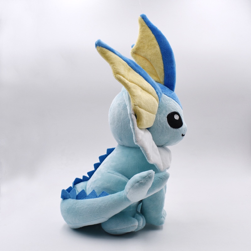 Ere1 30 cm pokemon vaporeon búp bê sang trọng quà tặng cho trẻ em trang trí nội thất eeveelution đồ chơi nhồi bông cho trẻ em ném gối
