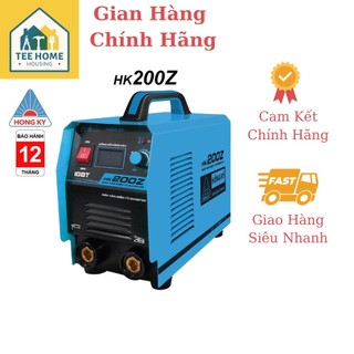 Máy hàn điện tử inverter Hồng Ký HK200Z 200 ampe/mối hàn đẹp-độ ngấu cao/chế độ chống giật, chống quá tải, quá nhiệt