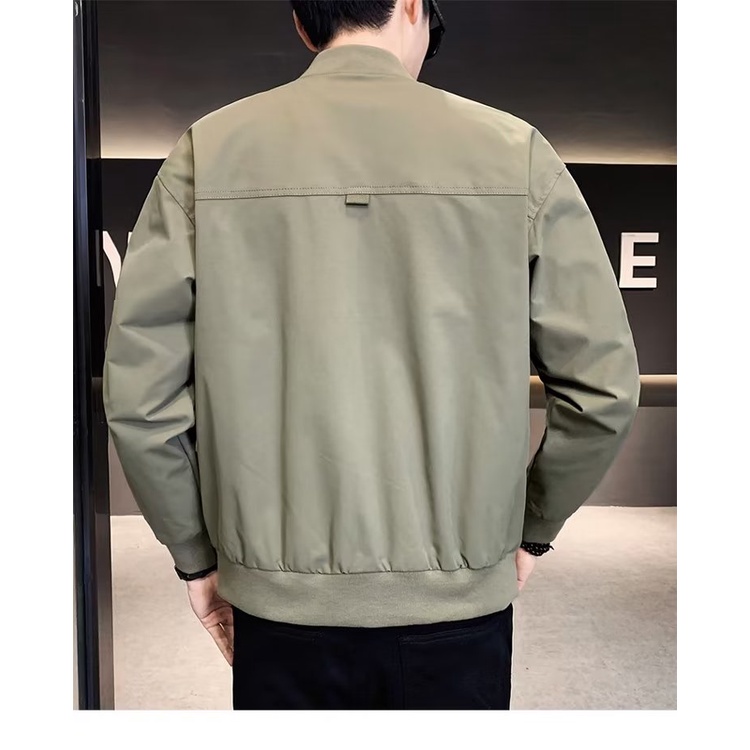 Áo Khoác Bóng Chày Cao Cấp Ôm Dáng Phong Cách Đường Phố Hàn Quốc Mùa Thu Mới Cho Nam
