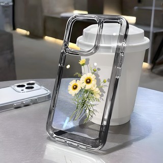 Vỏ túi khí hoa thẩm mỹ cho iphone 14 xr 13 11 12 pro max 8 7 6 6s plus x xs max se 2020 13 12 11 khung bumper dày chống va đập tpu vỏ bọc điện thoại trong suốt mềm mại