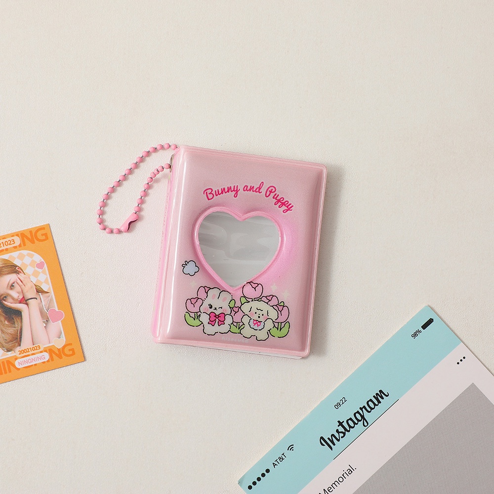 Album Đựng Thẻ Hai inch Mini Họa Tiết Hoạt Hình Phong Cách Hàn Quốc jp6