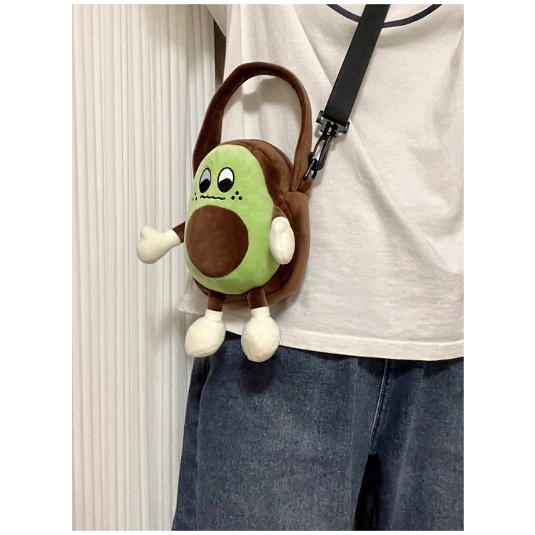 Túi búp bê bơ nữ túi đeo vai cầm tay sang trọng túi đeo chéo búp bê hoạt hình nhật bản