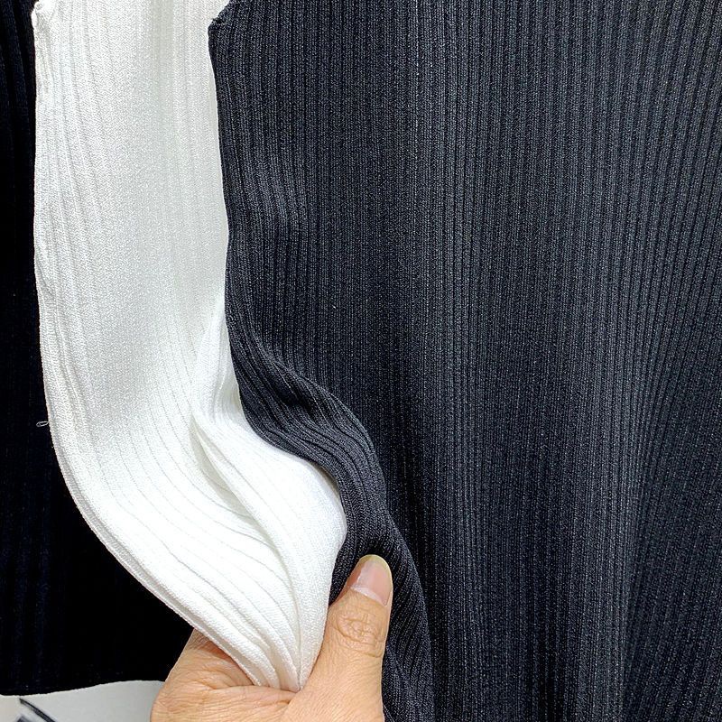 Ice silk 100kg vest không tay nữ mùa hè phong cách mới v-cổ all-match thiết kế mỏng hơn nhìn đáy áo sơ mi hợp thời trang