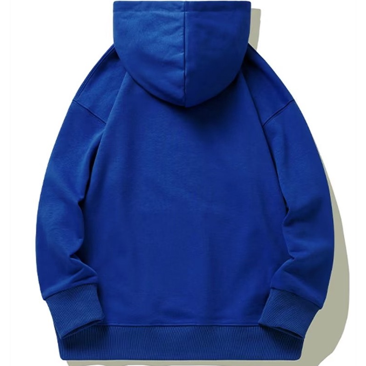 Áo hoodie Tay Dài Dáng Rộng Màu Trơn Phong Cách Hàn Quốc Thời Trang Cho Nam Giới Cỡ m-5xl