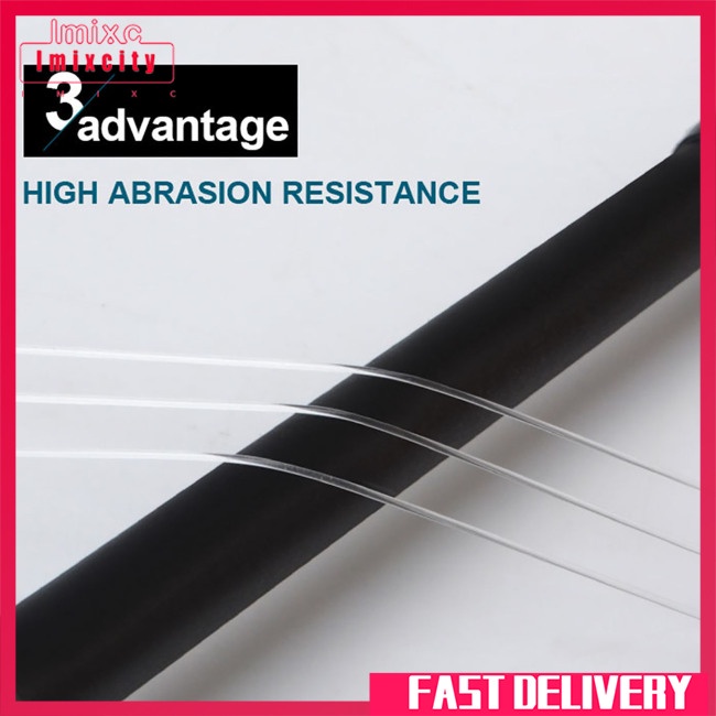 Dây câu cá bằng sợi carbon imixcity 120m 4.13-34.32lb nhiều màu dây câu cá lure chống mài mòn siêu mạnh