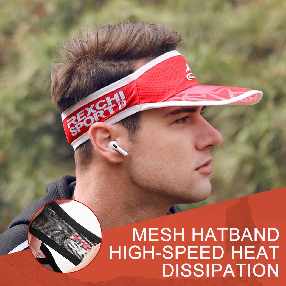 Nofoxo upf50 + mũ che nắng mùa hè đi xe đạp thể thao ngoài trời mũ rỗng trên đầu thấm hút mồ hôi nhanh-khô thoáng khí mũ nón nhẹ