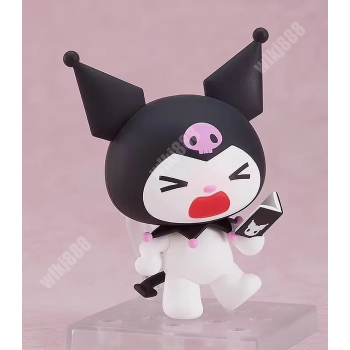 Nendoroid sanrio kuromi melody 1857 1858 phiên bản q dễ thương thay đổi khuôn mặt anime articulado hành động hình mô hình búp bê