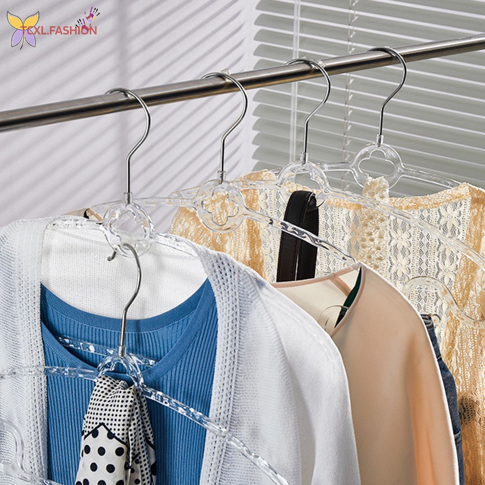 Thiết kế giả vai giá treo quần áo nhẹ không có dấu giá treo cho gia đình