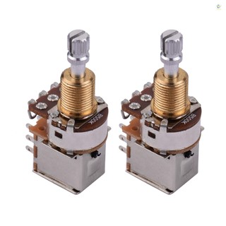 Bộ 2 nút nhấn nâng tông đàn guitar điện / bass / chiết áp