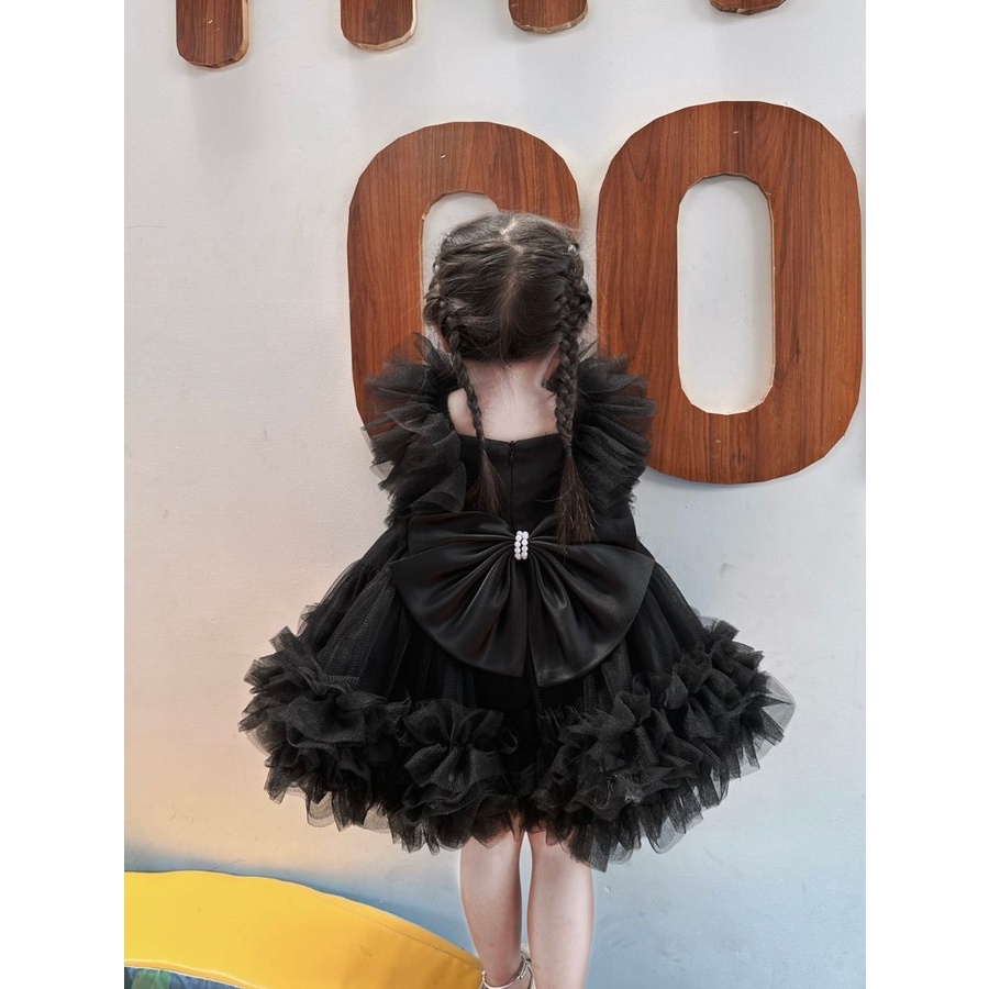 Váy công chúa đầm công chúa bé gái cánh tiên tầng bèo nhiều màu MARY PRINCESS