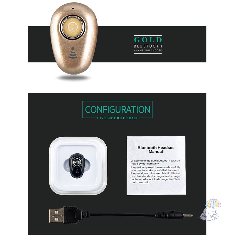 Tai Nghe Bluetooth Mini Không Dây Cho IPhone Samsung Xiaomi HTC LG IPhone Samsung Xiaomi HTC LG