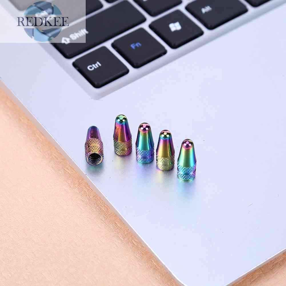 1 Cặp Vỏ Van Xe Đạp Bằng Hợp Kim Nhôm Chống Bụi