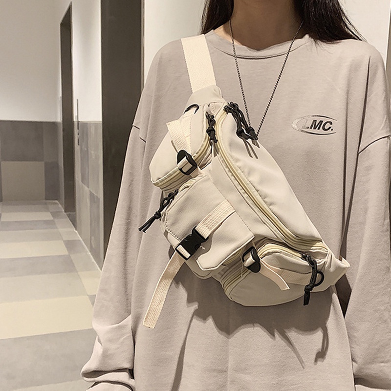 Túi Đeo Chéo Ngực Phong Cách Thể Thao Nhật Bản Cho Nữ