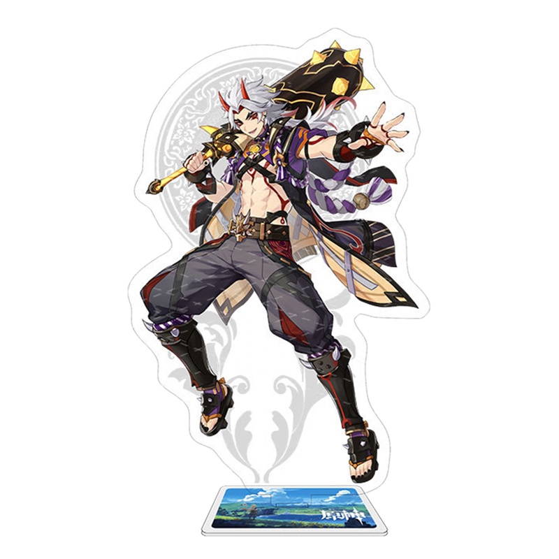 Giá Đỡ Mô Hình Nhân Vật Anime Genshin Va Chạm Margot3 Bằng Acrylic Trang Trí Bàn Làm Việc