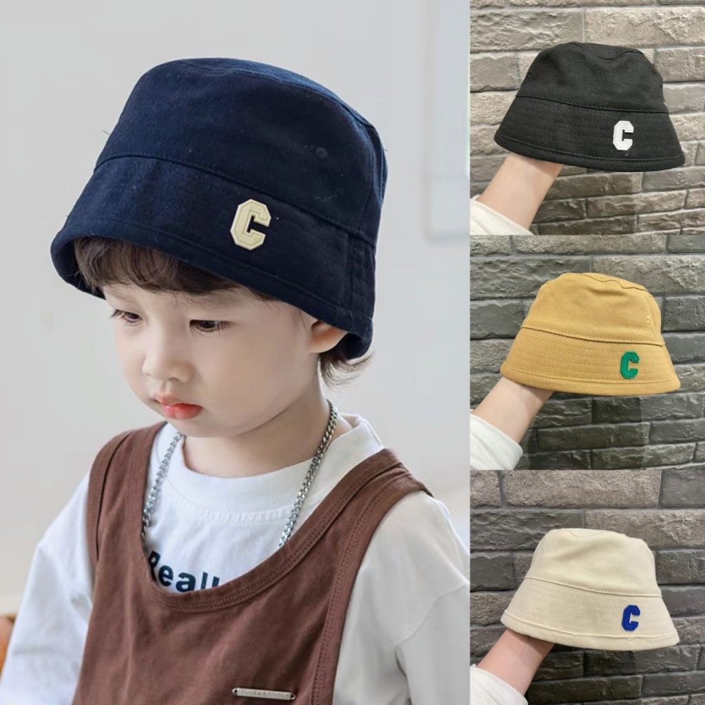 Nón Bucket In Chữ Phong Cách Hàn Quốc Dễ Phối Đồ Thời Trang Xuân Thu Cho Mẹ Và Bé
