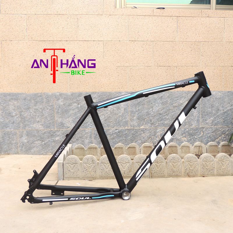 Khung, Càng xe đạp đua, touring chất nhôm 6061 nhẹ, bền - Bảo hành 6 tháng