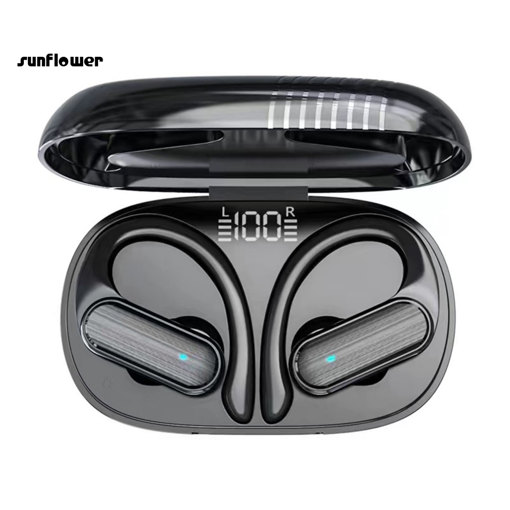 1 Cặp Tai Nghe Treo Vành Tai Bluetooth Không Dây Khoảng Cách 10m