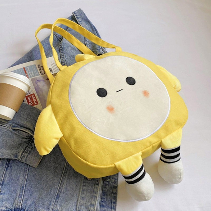 Túi Xách Canvas Cỡ Lớn In Họa Tiết Hoạt Hình Cho Nữ