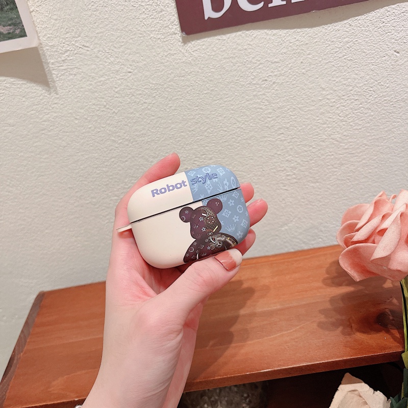 Vỏ Bảo Vệ Hộp Sạc Tai Nghe Không Dây Chống Rơi Hình Gấu Violent Cho Sony Linkbuds S