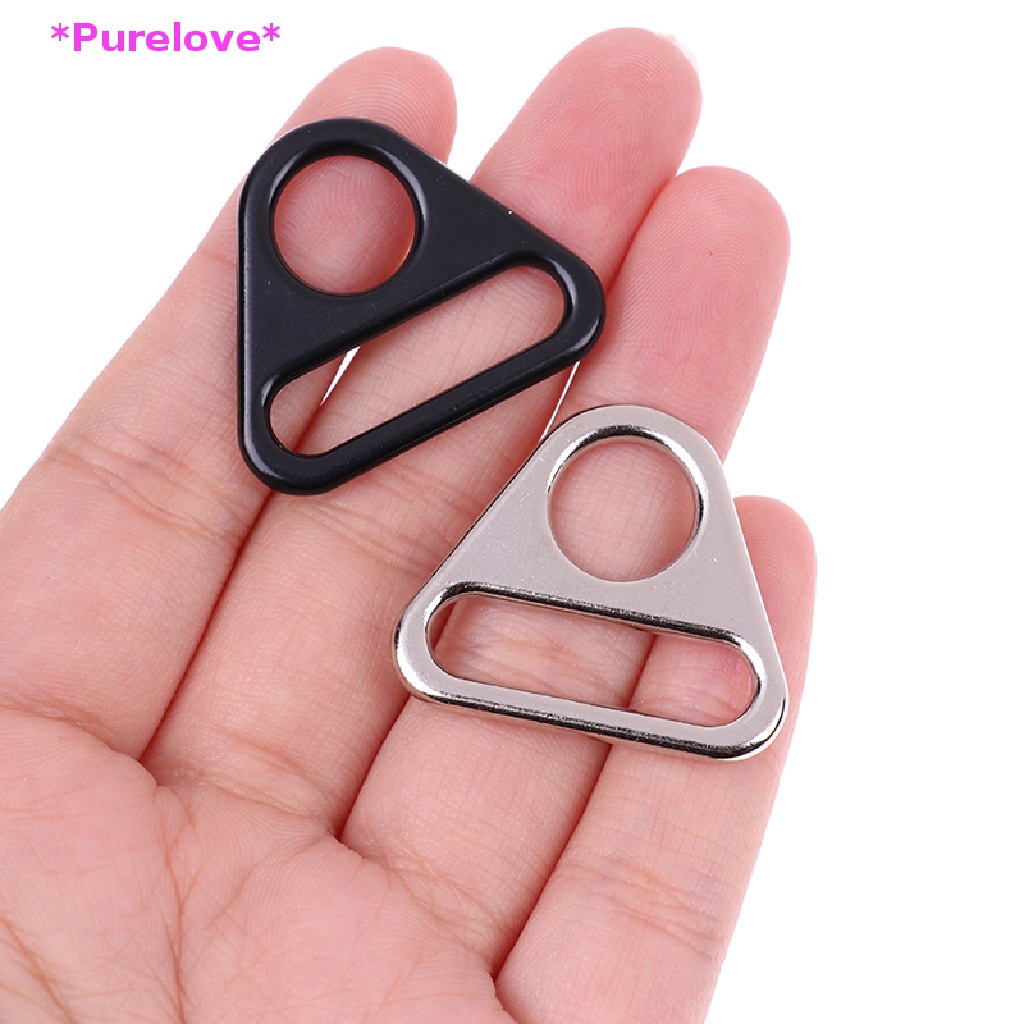 Purelove &gt; Dây Đeo Túi Xách Hình Tam Giác Dày Dặn Bằng Kim Loại Bền Có Khóa Vòng Chữ O Dee