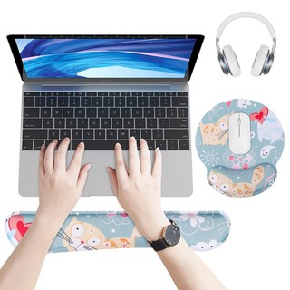 Rubber wrist mouse pad keyboard support thickened game creative cute home office wrist support pad JP7
