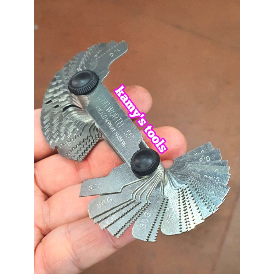 Dưỡng đo ren thước đo ren 52 lá