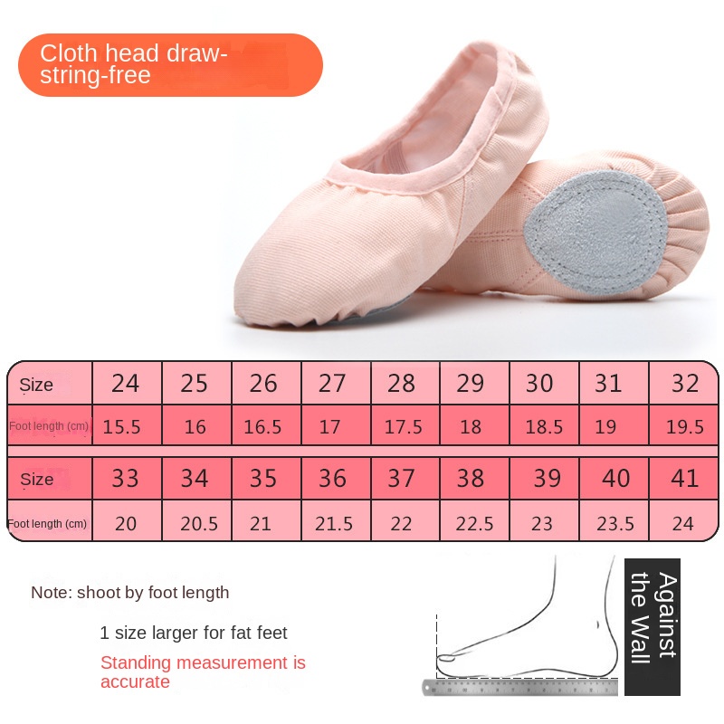 Giày Múa Ba Lê Đế Mềm Chuyên Dụng Dành Cho Nữ