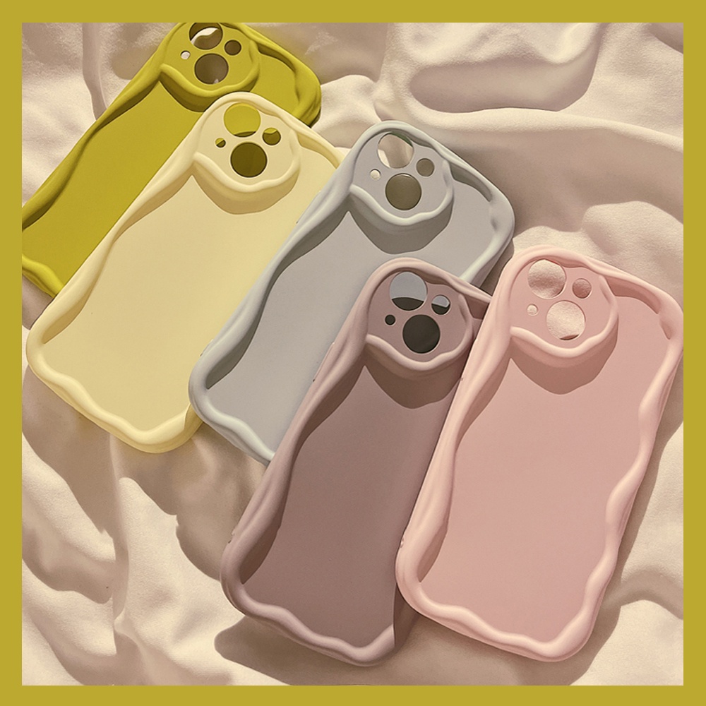 Ốp Điện Thoại TPU Mềm Chống Dấu Vân Tay Màu Trơn Cho IPhone 11 12 13 14 Pro Max XR XS Max