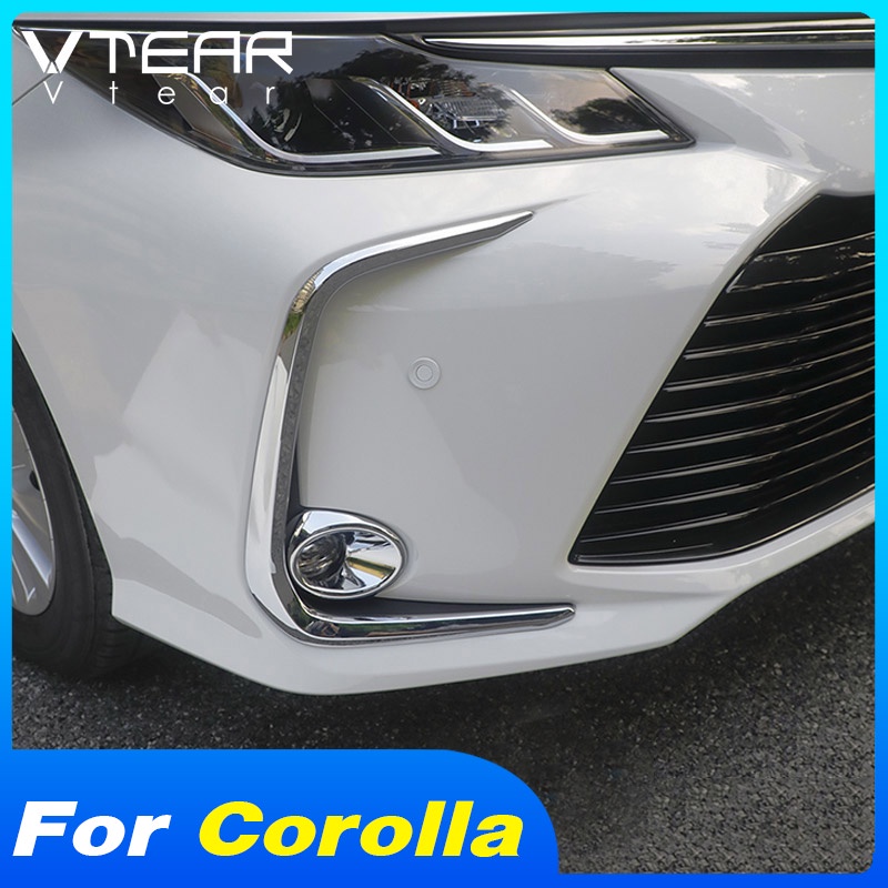 Khung Viền Trang Trí Đèn Sương Mù Phía Trước Cho Xe Hơi Toyota Corolla ALTIS Sedan 2019-2023