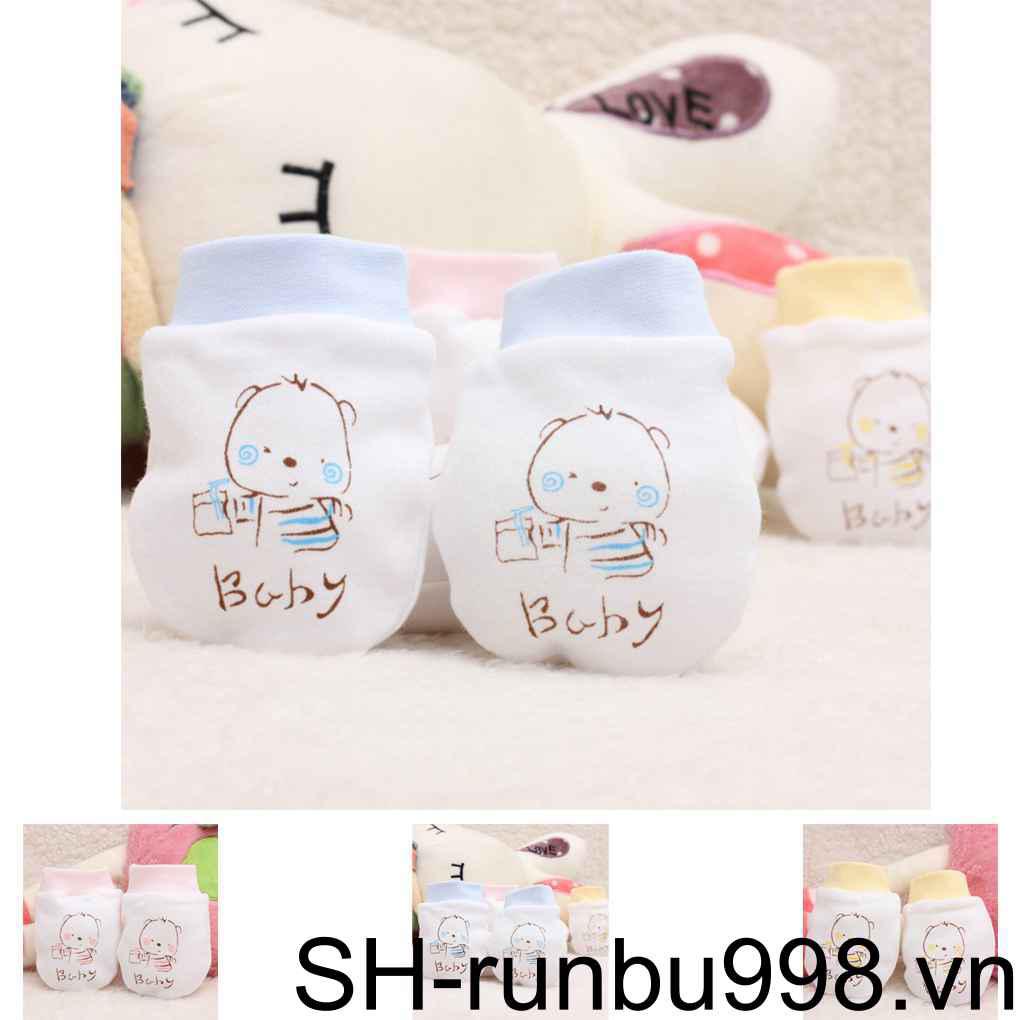 Đôi Găng Tay Chống Trầy Xước Dễ Thương Cho Bé