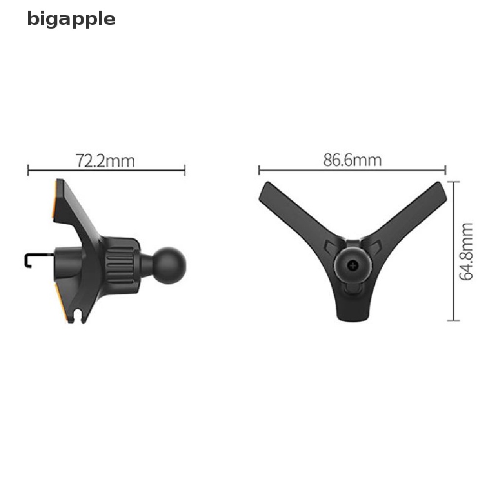 Giá Đỡ Điện Thoại 17mm Gắn Lỗ Thông Gió Xe Hơi Tiện Dụng