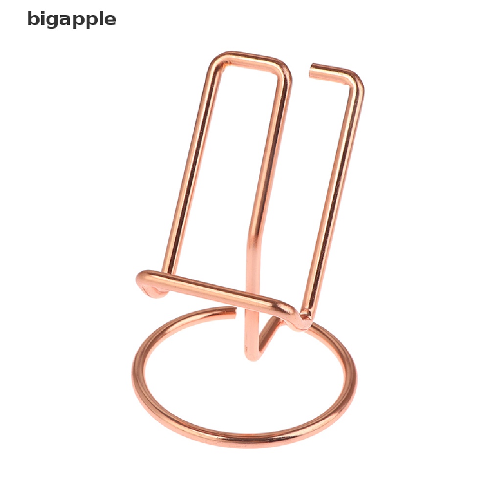 Bigapple Giá Đỡ Điện Thoại Thẻ Giấy Tờ Văn Phòng Để Bàn Bằng Kim Loại Màu Vàng Hồng Vàng Đồng Dùng Để Trưng Bày Trang Trí RDG