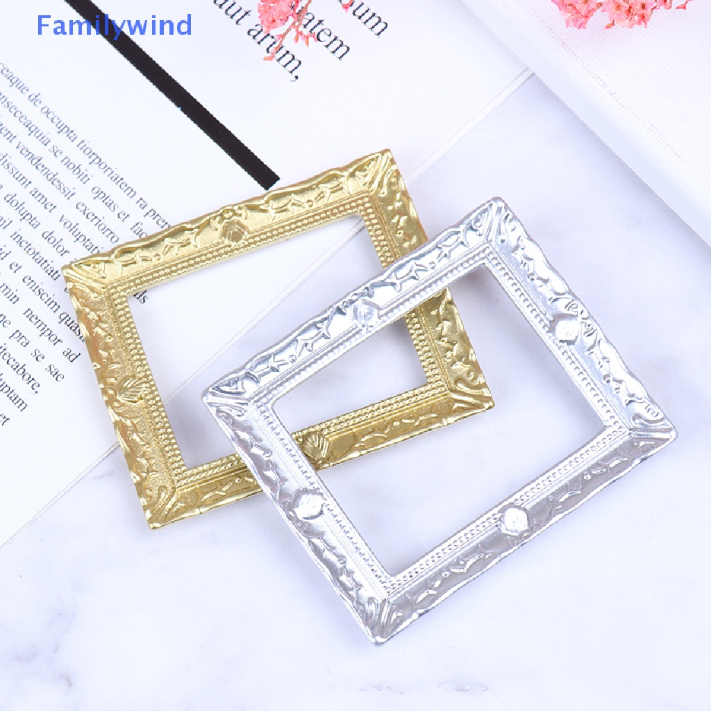 Mô Hình Khung Ảnh Bằng Nhựa Resin Tỷ Lệ 1 / 12 Trang Trí Nhà Búp Bê