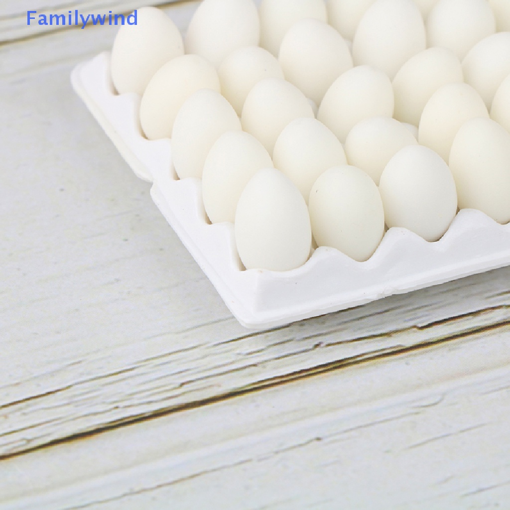 1 Bộ Khay Đựng Trứng Trang Trí Nhà Búp Bê DIY