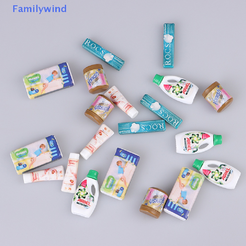 Set 4 Mô Hình Các Siêu Thị mini Trang Trí Nhà Bếp