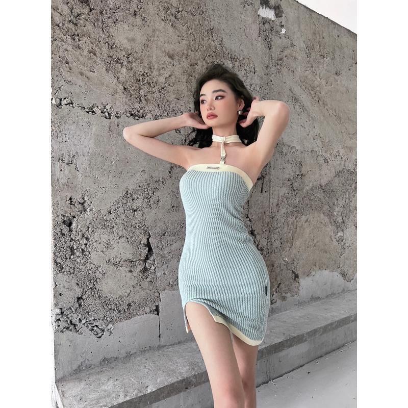 Bộ Áo Khoác Cardigan Chống Nắng + Chân Váy Ôm Hông Thời Trang Mùa Hè Cho Nữ