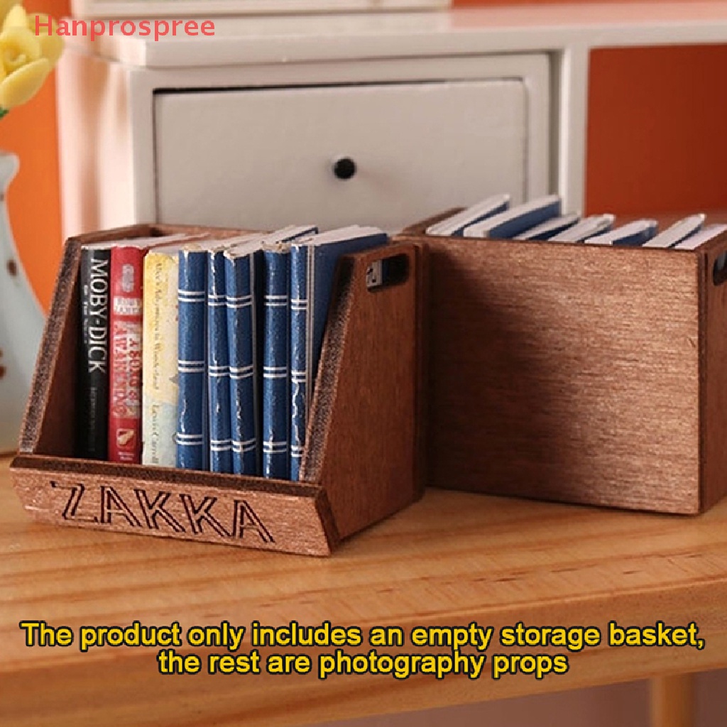 1 Giỏ Đựng Trái Cây / Thức Ăn Trang Trí Nhà Búp Bê 1: 12