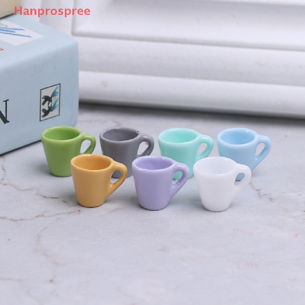 Set 10 Cốc Nước Mini Tỉ Lệ 1: 12 Trang Trí Nhà Búp Bê