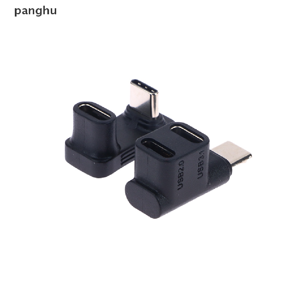 Bộ Chuyển Đổi Sạc Nhanh USB C 10Gbps 2 Trong 1 90 Độ Mở Rộng 100W