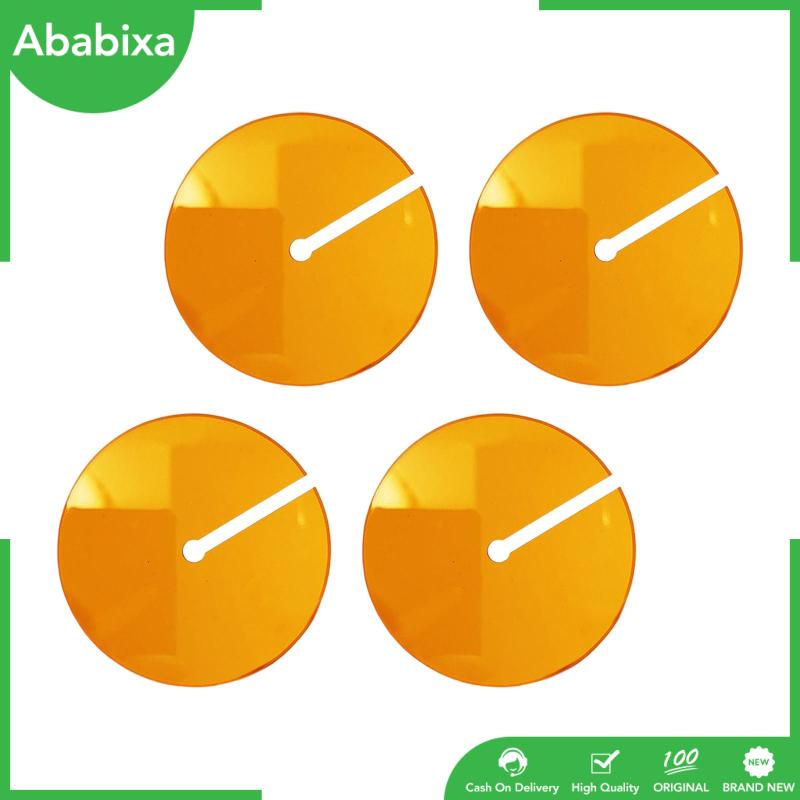 Bộ 4 Đế Lót Ly Chống Trầy Chịu Nhiệt Tái Sử Dụng Tiện Lợi