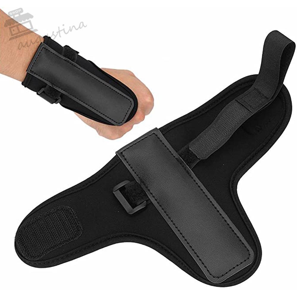 Đai Quấn Cổ Tay Màu Đen Bằng Cao Su Tổng Hợp Hỗ Trợ Tập Đánh Golf AUGUSTINA