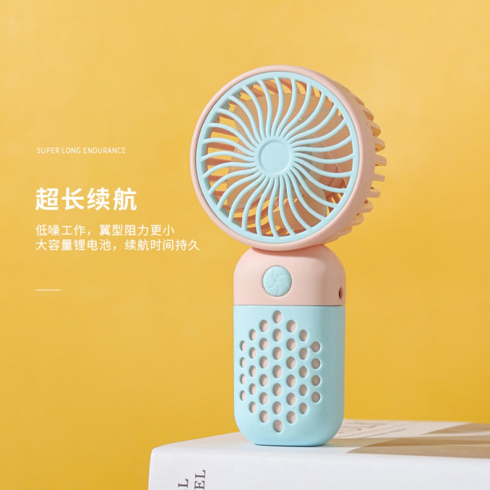 Quạt Điện Mini Cầm Tay Sạc USB Thiết Kế Đơn Giản