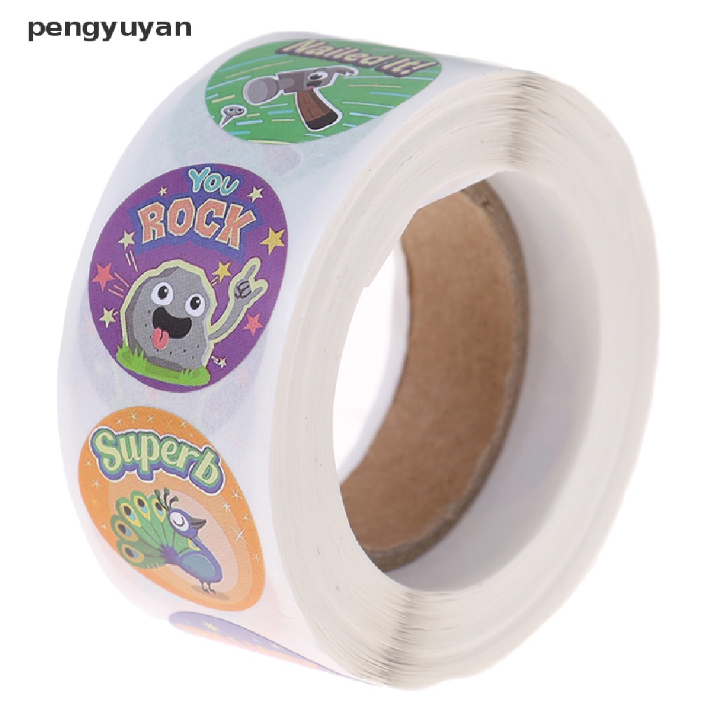 [pengyuyan] Cuộn 500 Miếng Dán Phần Thưởng Động Lực Cho Học Sinh [Mới]