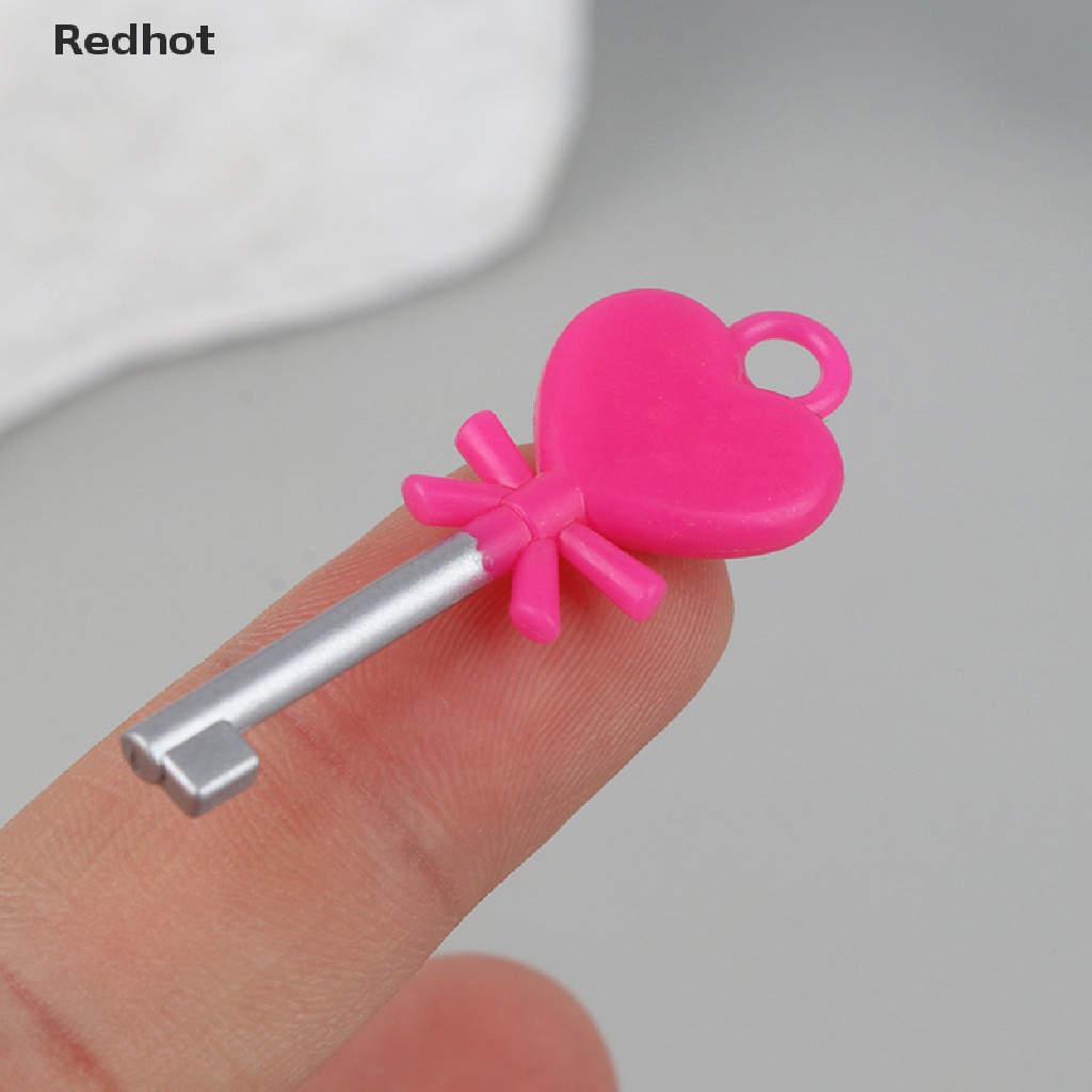 Bộ 10 Chìa Khóa Mini Trang Trí Nhà Búp Bê