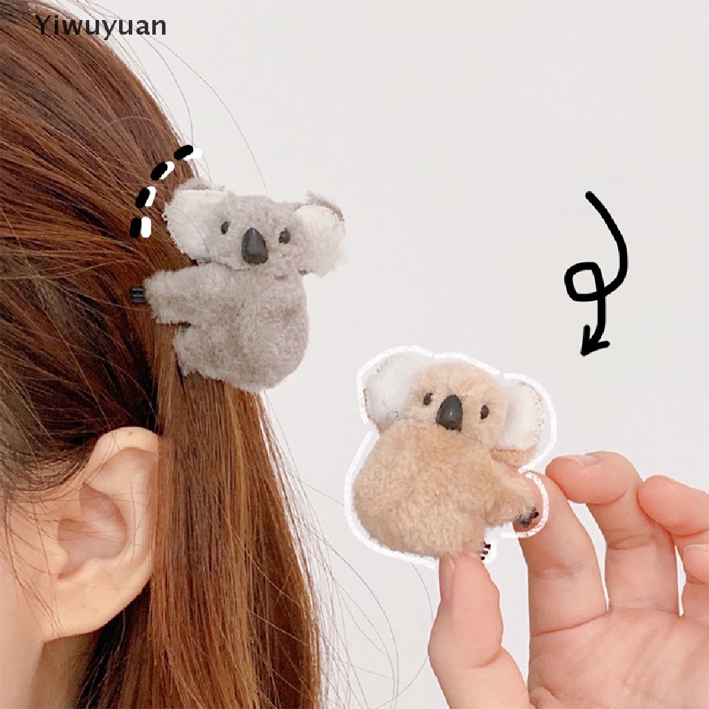 Bộ 2 Kẹp Tóc Hoạt Hình 3D Cho Nữ