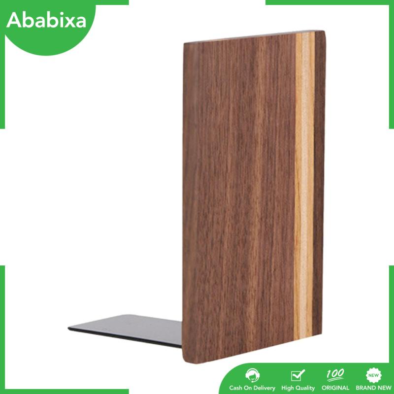 Giá Đỡ Đầu Sách Bằng Gỗ Dùng Trang Trí Phòng Ngủ / Văn Phòng