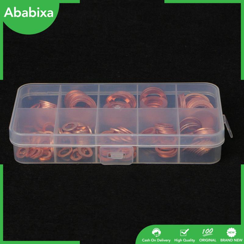 Set 200 Vòng Đệm Bằng Đồng Nhiều Kích Cỡ